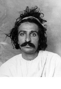 Meher Baba embarking for Quetta